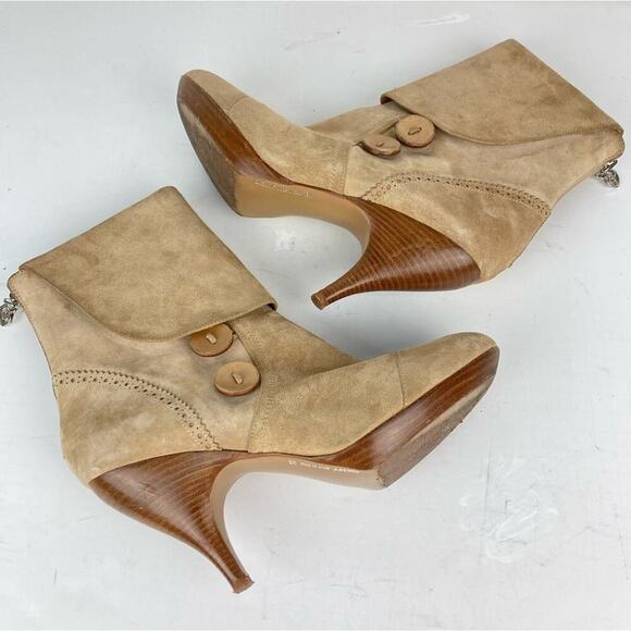 DKNY Suede Leather Ankle Boots - Italy - Picture 6 of 11